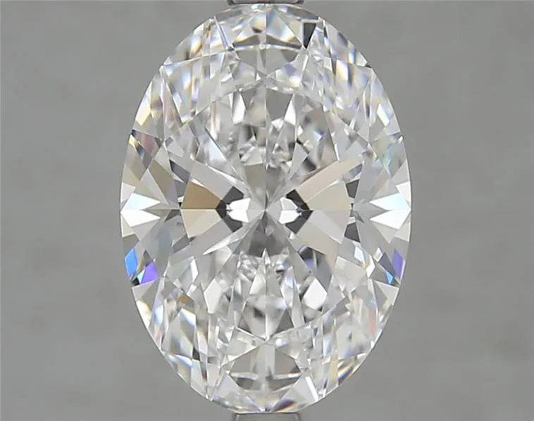 3.04ct Oval Lab Grown Diamond (Colour D, Clarity FL, Cut EX, IGI Certified)