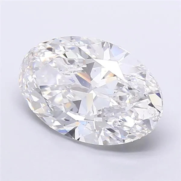 3.04ct Oval Lab Grown Diamond (Colour D, Clarity VVS2, IGI Certified)