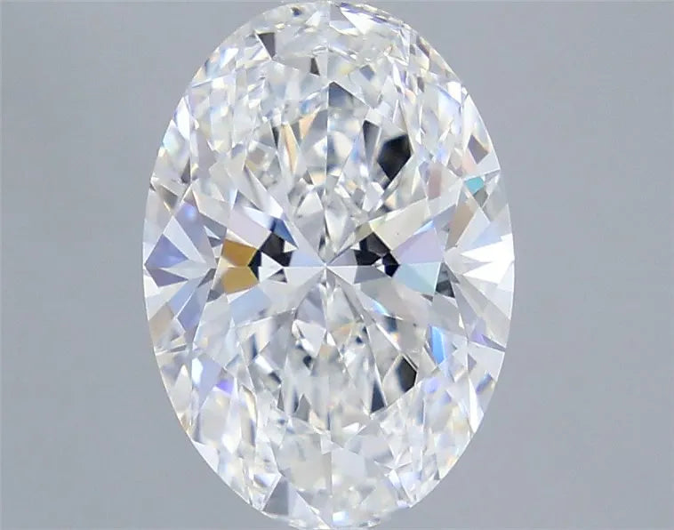 3.04ct Oval Lab Grown Diamond (Colour E, Clarity VVS2, IGI Certified)