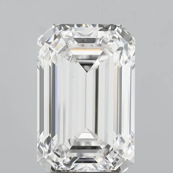 3.05ct Emerald Lab Grown Diamond (Colour E, Clarity VVS2, IGI Certified)