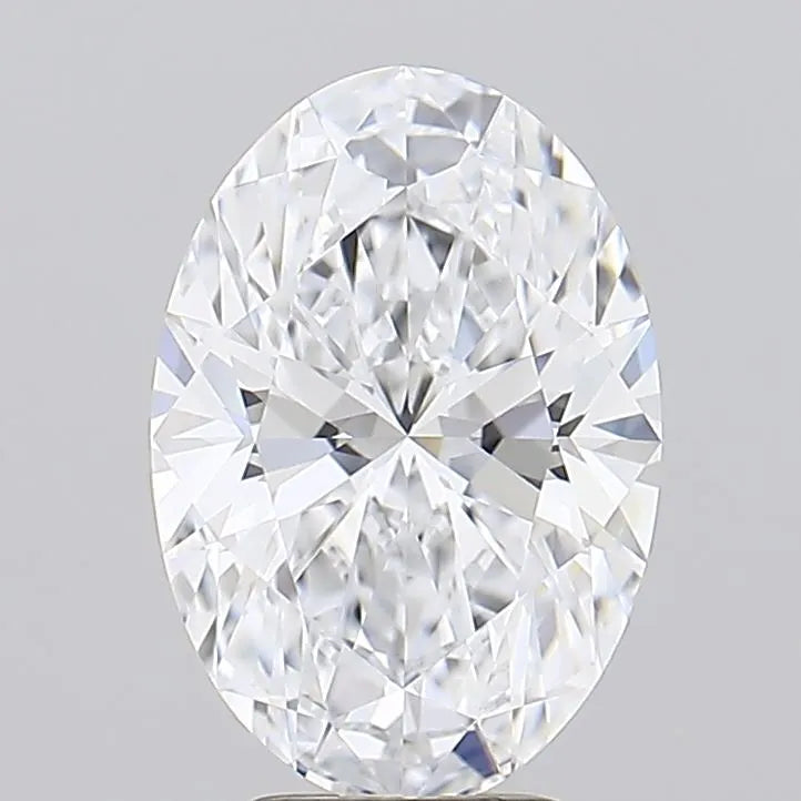 3.05ct Oval Lab Grown Diamond (Colour D, Clarity IF, IGI Certified)