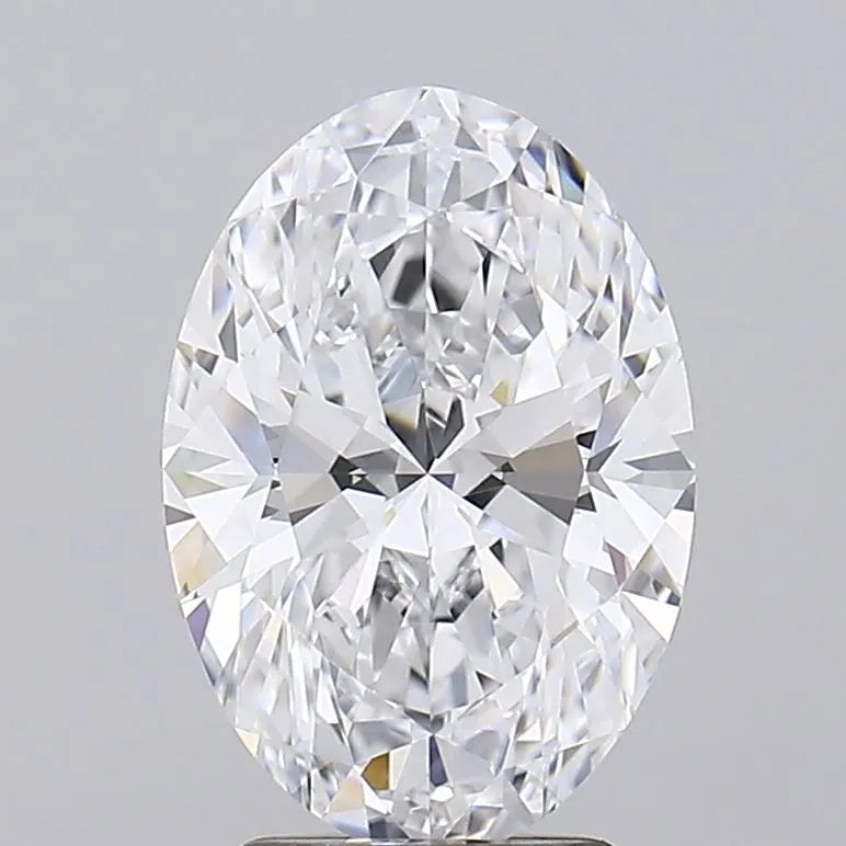 3.05ct Oval Lab Grown Diamond (Colour E, Clarity IF, IGI Certified)