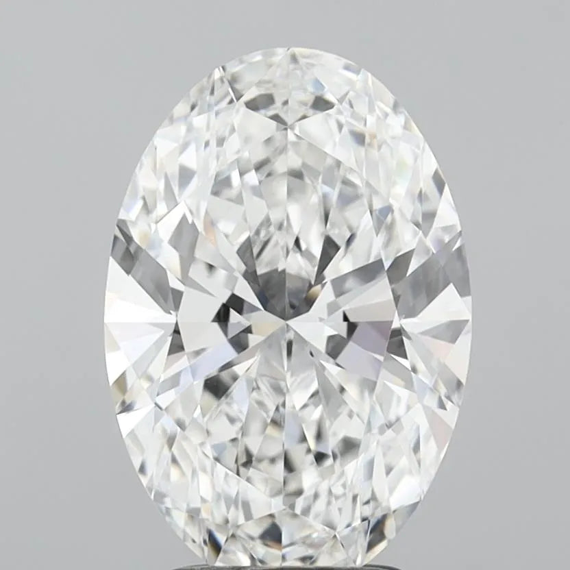 3.05ct Oval Lab Grown Diamond (Colour E, Clarity VVS2, IGI Certified)