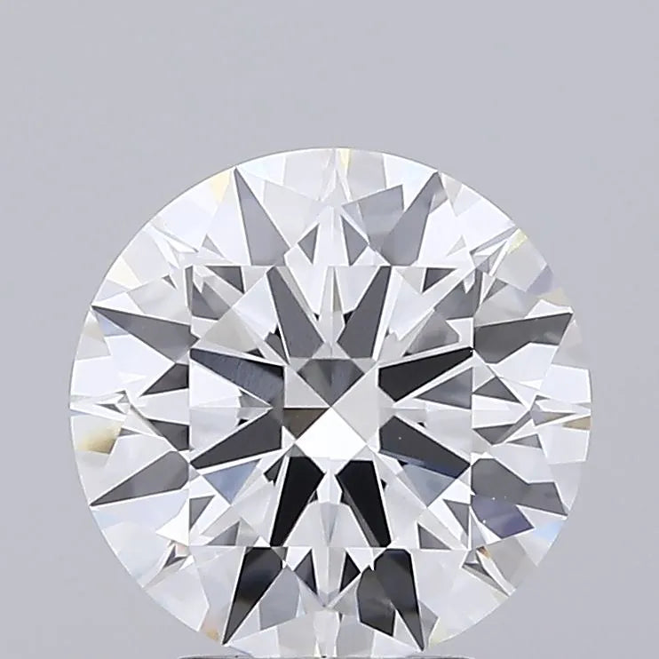 3.05ct Round Lab Grown Diamond (Colour D, Clarity VVS2, Cut ID, IGI Certified)
