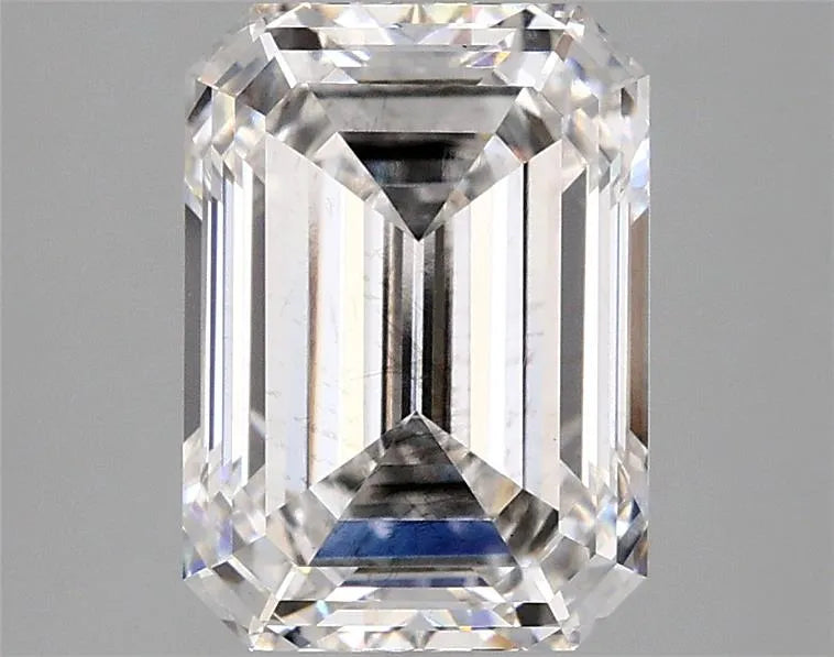 3.06ct Emerald Lab Grown Diamond (Colour F, Clarity SI1, IGI Certified)