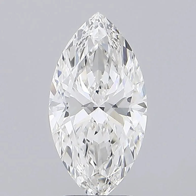 3.06ct Marquise Lab Grown Diamond (Colour F, Clarity VVS2, IGI Certified)