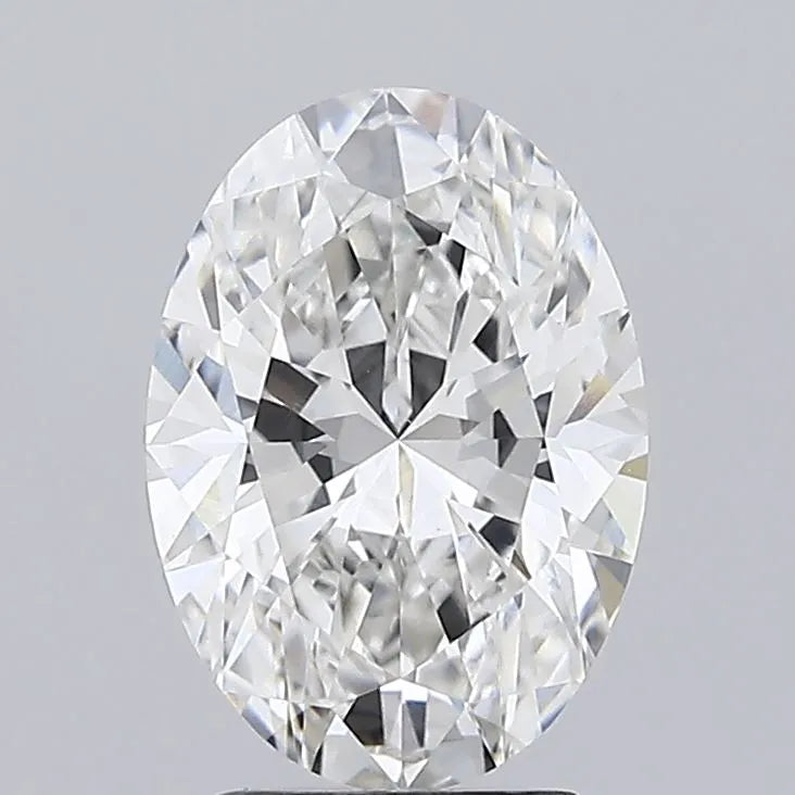 3.06ct Oval Lab Grown Diamond (Colour F, Clarity VVS2, IGI Certified)