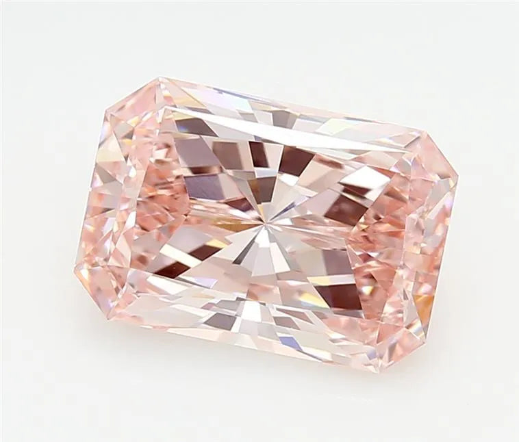 3.06ct Radiant Lab Grown Diamond (Colour Fancy Intense Pink, Clarity VVS1, IGI Certified)