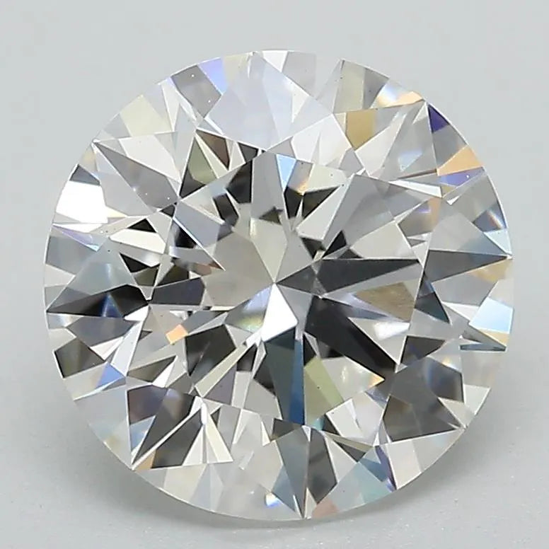 3.06ct Round Lab Grown Diamond (Colour F, Clarity VS1, Cut EX, GIA Certified)