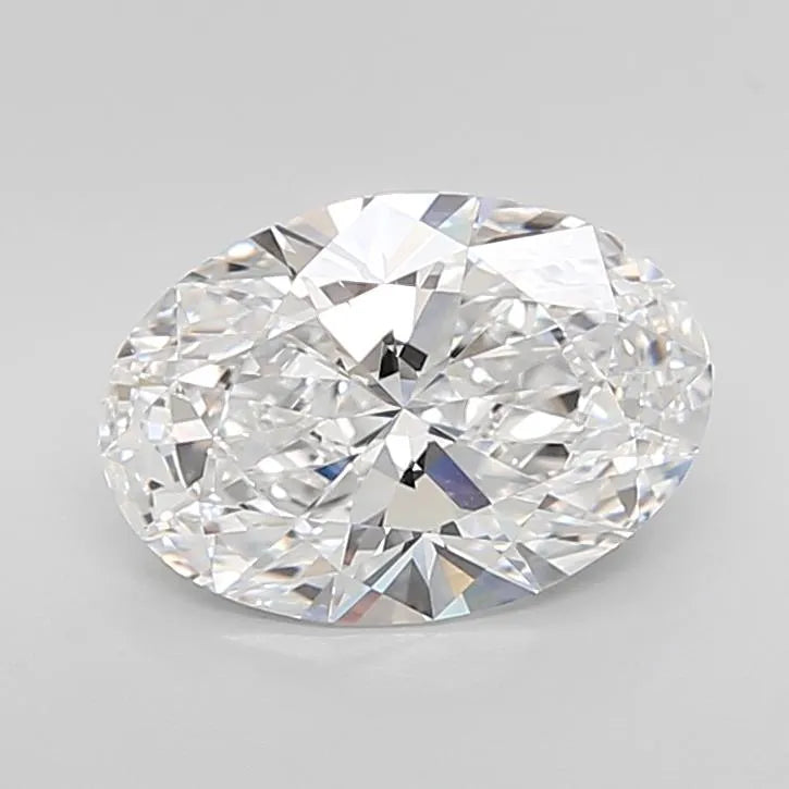 3.07ct Oval Lab Grown Diamond (Colour D, Clarity VVS1, Cut EX, IGI Certified)