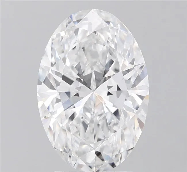 3.07ct Oval Lab Grown Diamond (Colour D, Clarity VVS2, IGI Certified)
