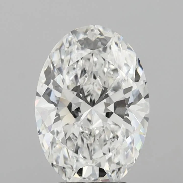 3.07ct Oval Lab Grown Diamond (Colour E, Clarity VVS1, IGI Certified)