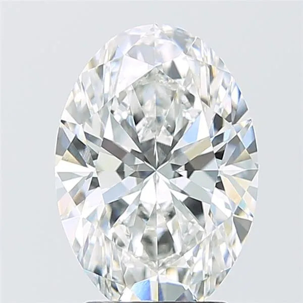 3.07ct Oval Lab Grown Diamond (Colour E, Clarity VVS2, IGI Certified)