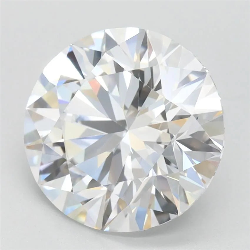 3.07ct Round Lab Grown Diamond (Colour D, Clarity IF, Cut ID, IGI Certified)