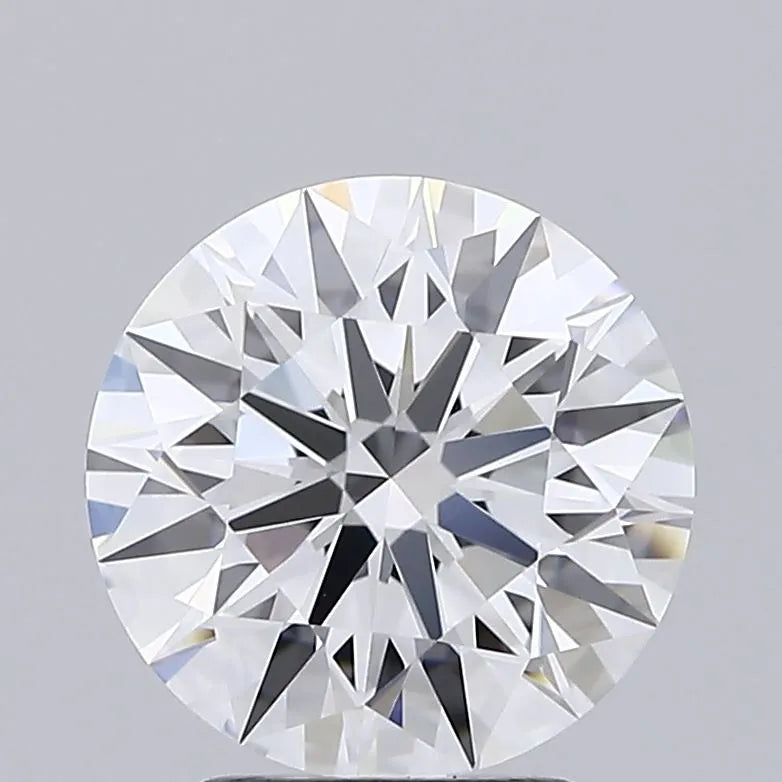 3.07ct Round Lab Grown Diamond (Colour E, Clarity IF, Cut ID, IGI Certified)