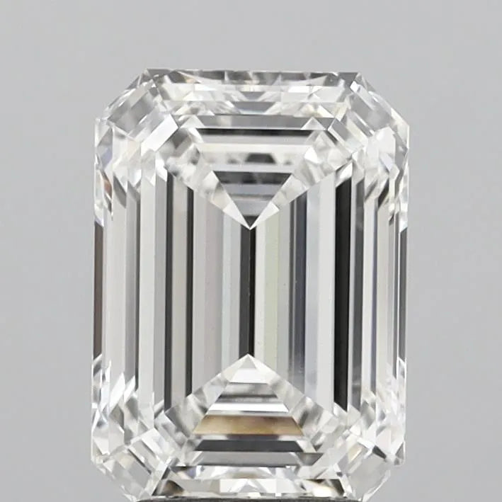 3.08ct Emerald Lab Grown Diamond (Colour F, Clarity VVS2, IGI Certified)