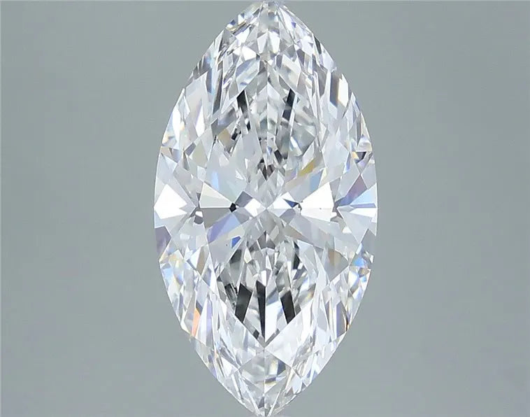 3.08ct Marquise Lab Grown Diamond (Colour F, Clarity SI1, IGI Certified)