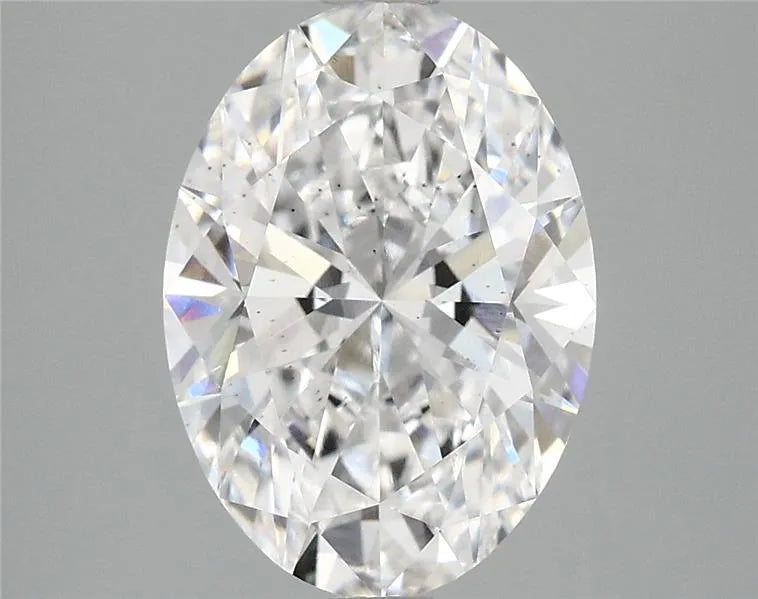 3.08ct Oval Lab Grown Diamond (Colour D, Clarity SI1, IGI Certified)