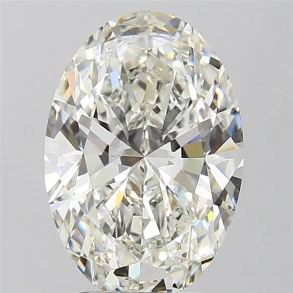 3.08ct Oval Lab Grown Diamond (Colour G, Clarity VS1, IGI Certified)