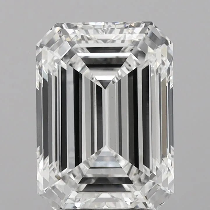 3.09ct Emerald Lab Grown Diamond (Colour E, Clarity VS1, IGI Certified)