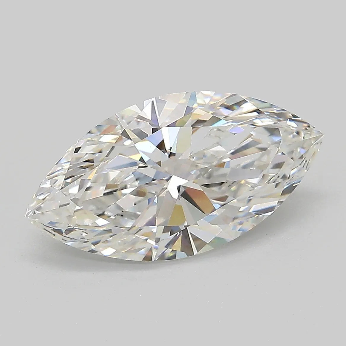 3.09ct Marquise Lab Grown Diamond (Colour E, Clarity VVS2, IGI Certified)