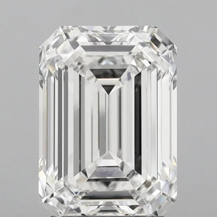 3.10ct Emerald Lab Grown Diamond (Colour E, Clarity VVS2, IGI Certified)