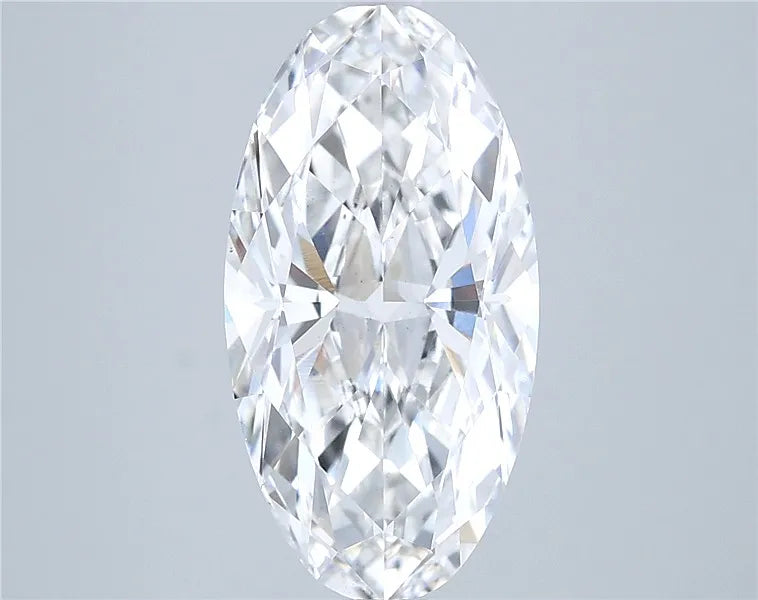 3.10ct Oval Lab Grown Diamond (Colour D, Clarity VS2, IGI Certified)