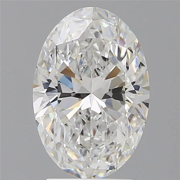 3.10ct Oval Lab Grown Diamond (Colour E, Clarity VVS1, IGI Certified)