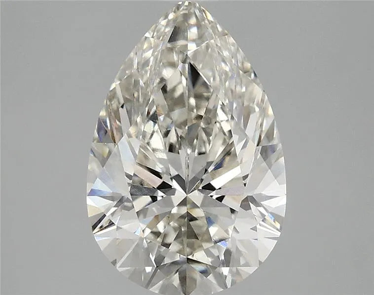 3.10ct Pear Lab Grown Diamond (Colour H, Clarity VVS2, IGI Certified)