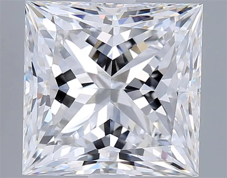 3.10ct Princess Lab Grown Diamond (Colour E, Clarity VVS2, IGI Certified)