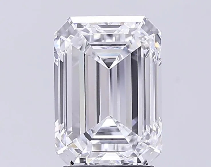 3.11ct Emerald Lab Grown Diamond (Colour D, Clarity IF, IGI Certified)