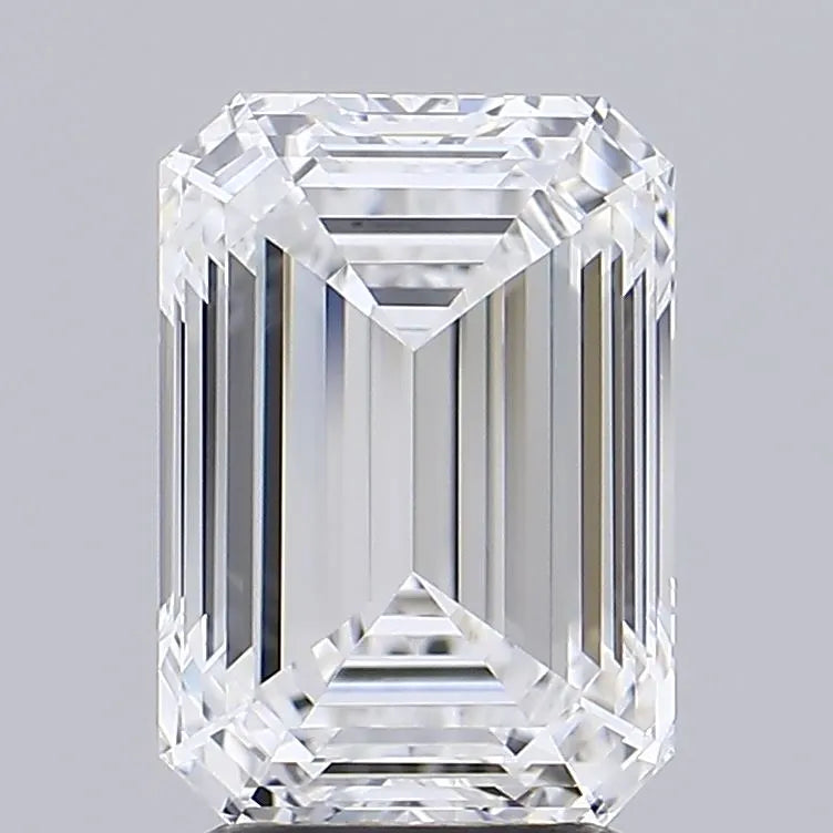 3.15ct Emerald Lab Grown Diamond (Colour D, Clarity VVS1, IGI Certified)