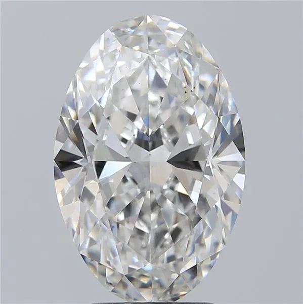3.17ct Oval Lab Grown Diamond (Colour E, Clarity VS2, IGI Certified)