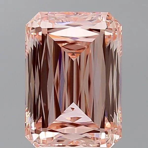 3.18ct Radiant Lab Grown Diamond (Colour Fancy Vivid Pink, Clarity VS1, IGI Certified)