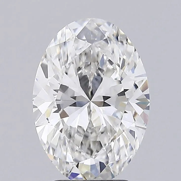 3.20ct Oval Lab Grown Diamond (Colour F, Clarity VS1, IGI Certified)