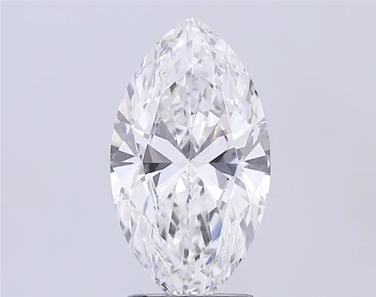 3.22ct Marquise Lab Grown Diamond (Colour E, Clarity VVS2, IGI Certified)