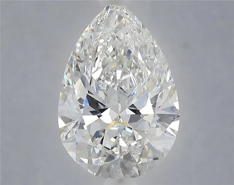 3.22ct Pear Lab Grown Diamond (Colour E, Clarity VVS2, IGI Certified)