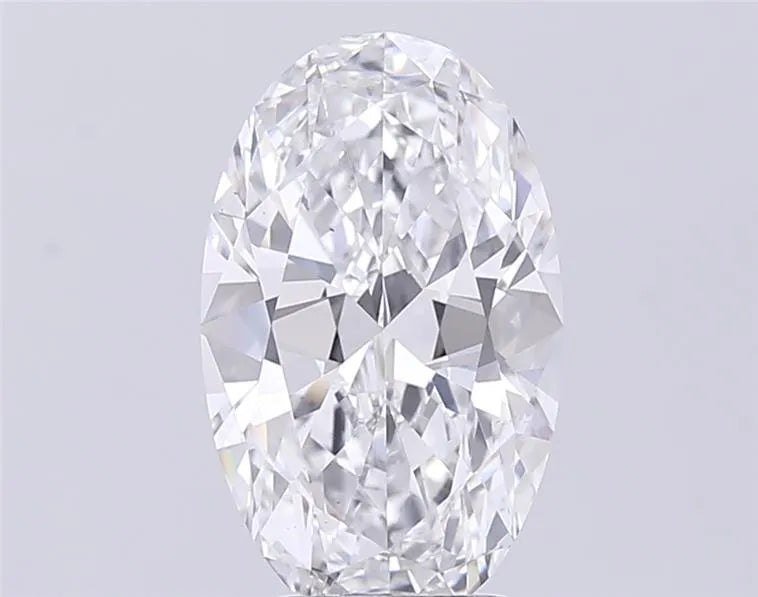 3.23ct Oval Lab Grown Diamond (Colour D, Clarity VS2, IGI Certified)