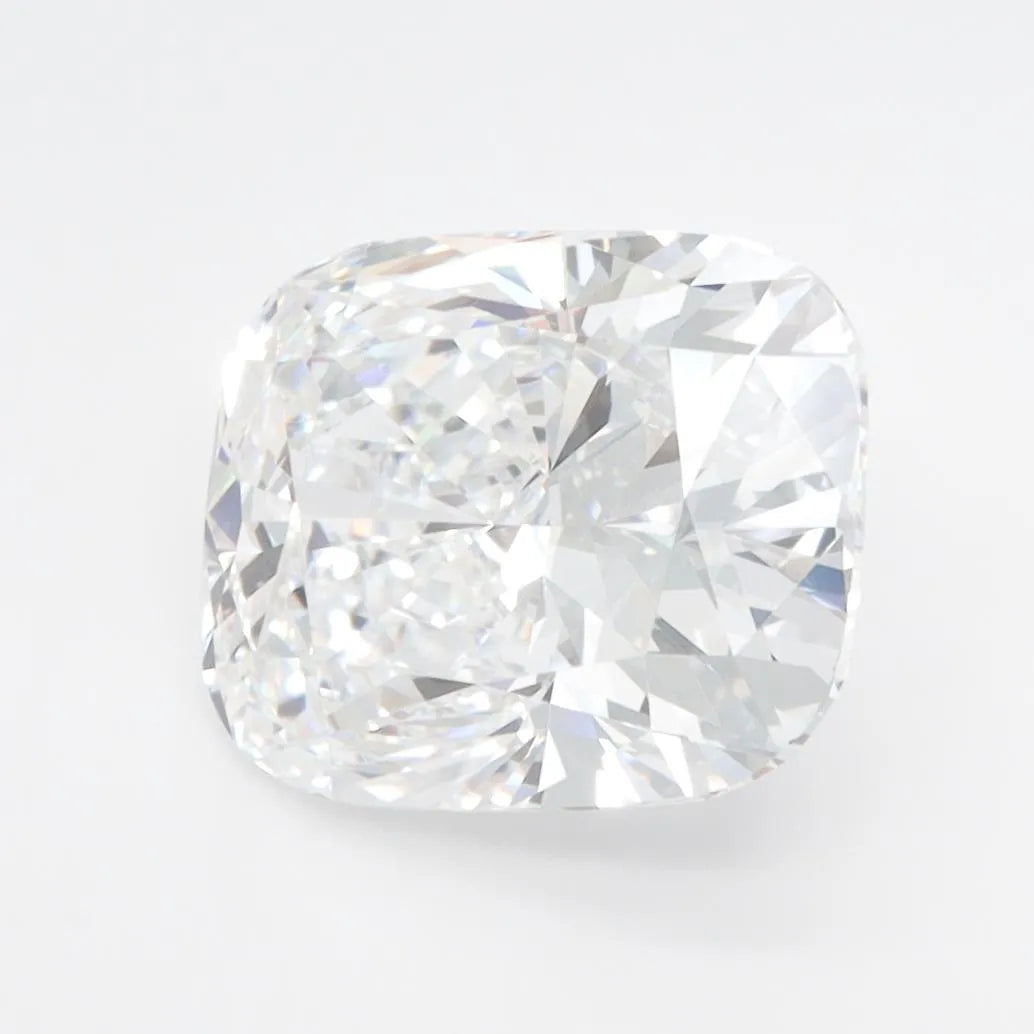 3.28ct Cushion modified Lab Grown Diamond (Colour D, Clarity IF, IGI Certified)