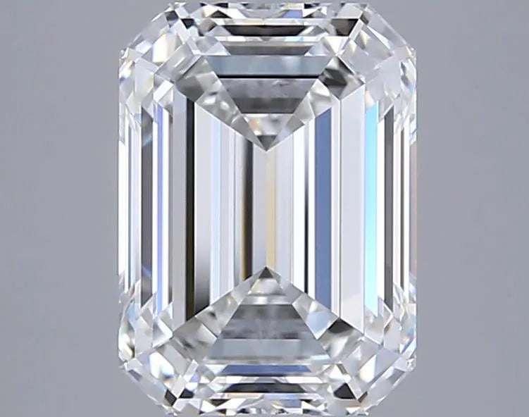 3.29ct Emerald Lab Grown Diamond (Colour F, Clarity VVS2, GIA Certified)