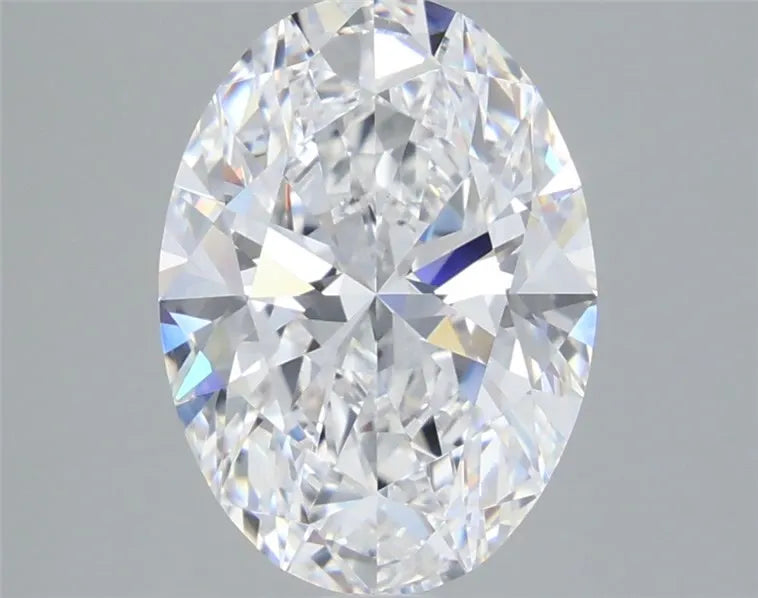 3.40ct Oval Lab Grown Diamond (Colour D, Clarity IF, IGI Certified)