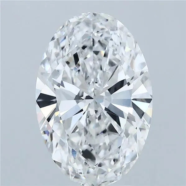 3.50ct Oval Lab Grown Diamond (Colour D, Clarity VVS2, IGI Certified)