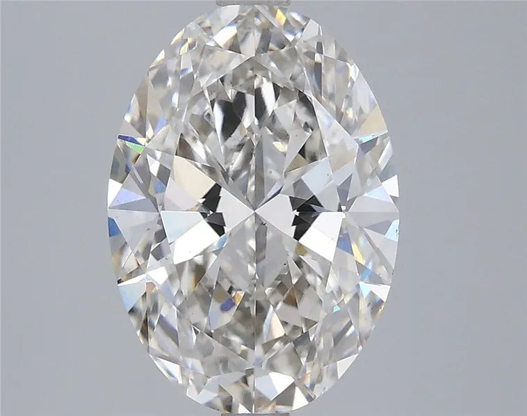 3.50ct Oval Lab Grown Diamond (Colour H, Clarity VS2, IGI Certified)