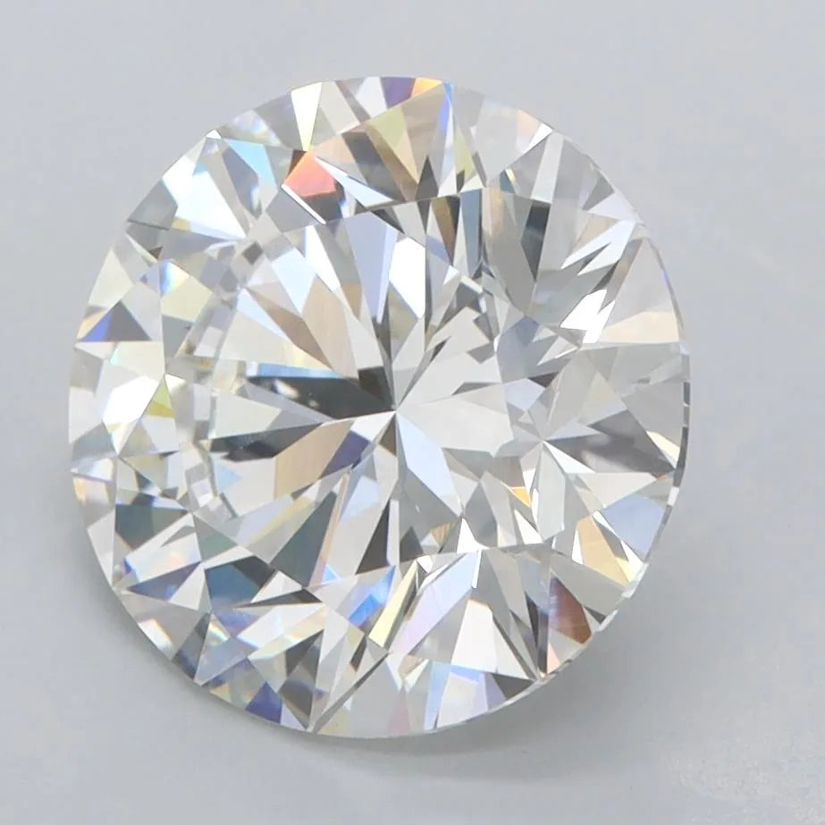 3.50ct Round Lab Grown Diamond (Colour G, Clarity VVS2, Cut ID, IGI Certified)