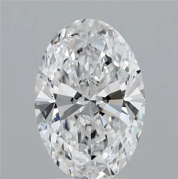 3.52ct Oval Lab Grown Diamond (Colour D, Clarity VVS1, IGI Certified)