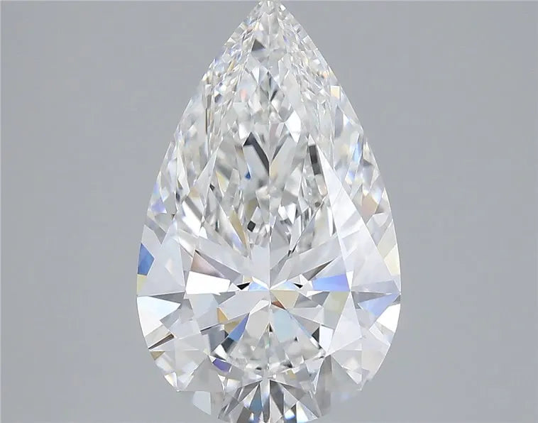 3.52ct Pear Lab Grown Diamond (Colour E, Clarity VVS2, IGI Certified)