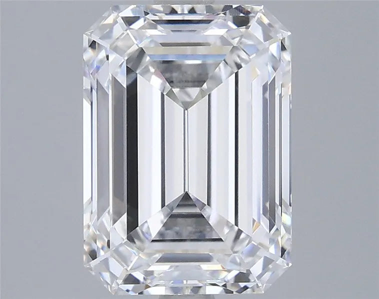 3.53ct Emerald Lab Grown Diamond (Colour D, Clarity VVS2, IGI Certified)