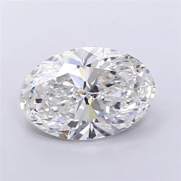3.53ct Oval Lab Grown Diamond (Colour E, Clarity VS2, IGI Certified)