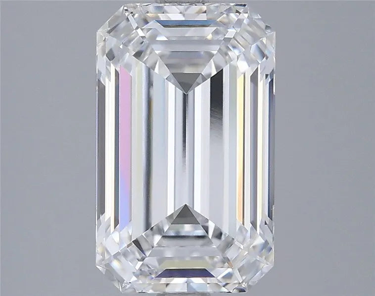 3.54ct Emerald Lab Grown Diamond (Colour D, Clarity VVS1, IGI Certified)