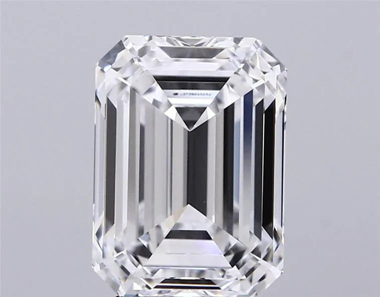 3.55ct Emerald Lab Grown Diamond (Colour D, Clarity VVS1, IGI Certified)
